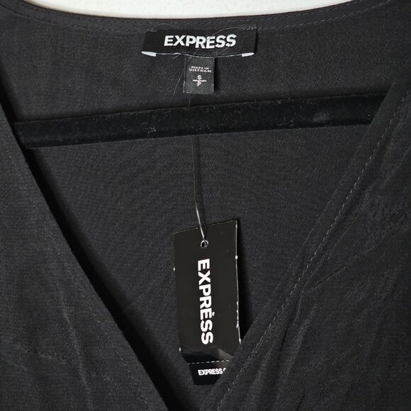 NWT Express Women's Black Dress Size Small - Picture 2 of 7